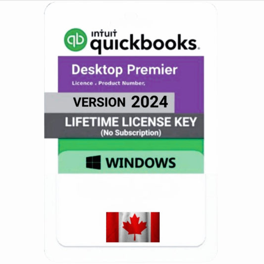 Quickbooks Premier 2024
|CA| Lifetime License
